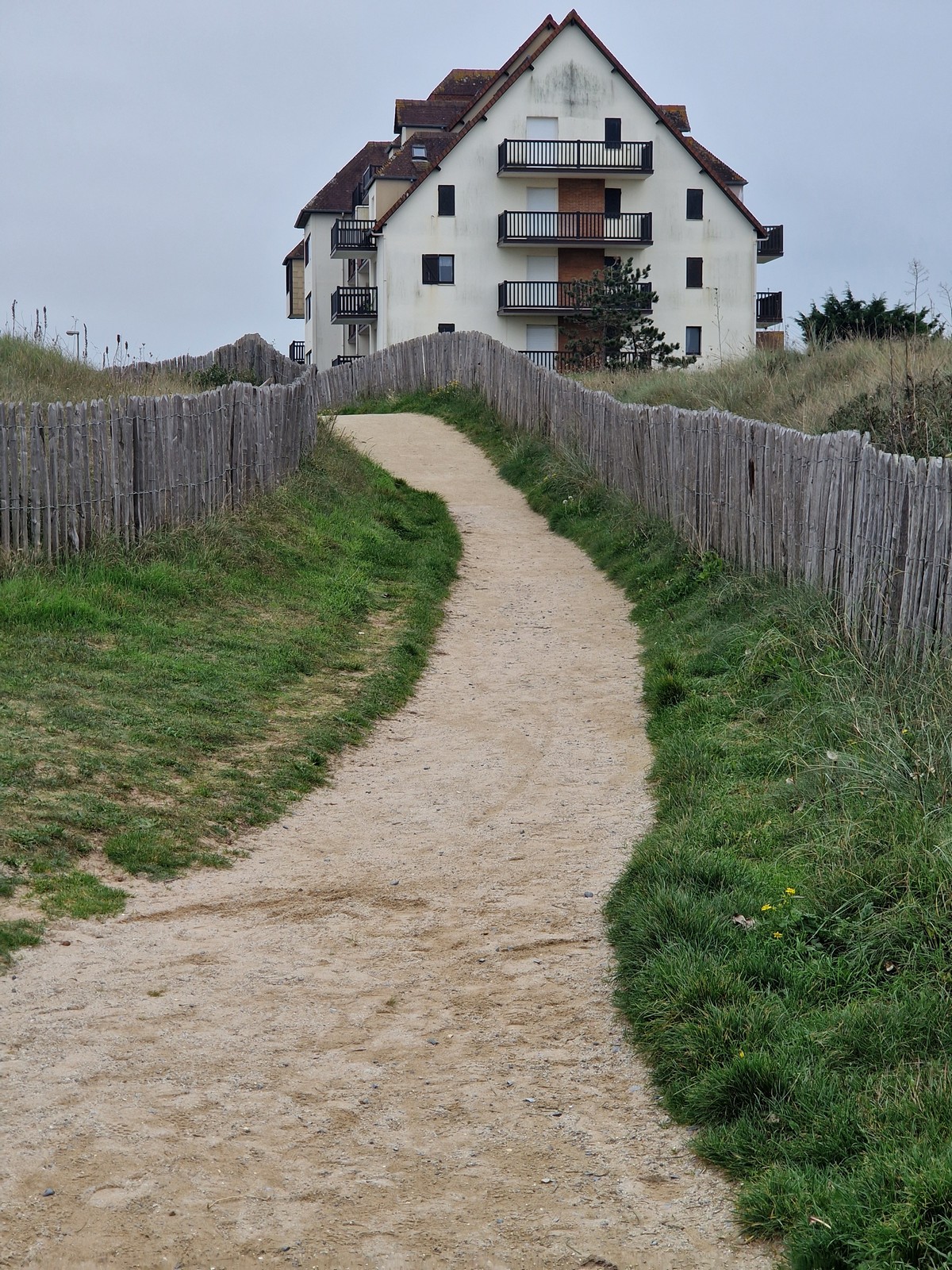 Exemple d'implantation de ganivelles